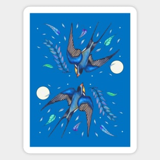 Swallows in the Stars Magnet